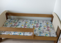 Детская кроватка 70х140 +матрас